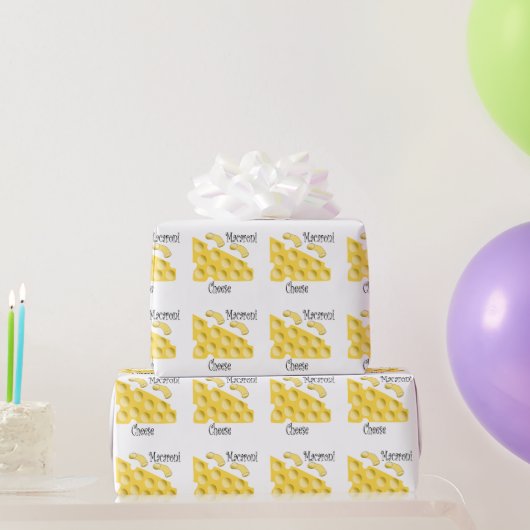 Macaroni Kaas Ontwerp  Cadeaupapier (Feestgeschenken)