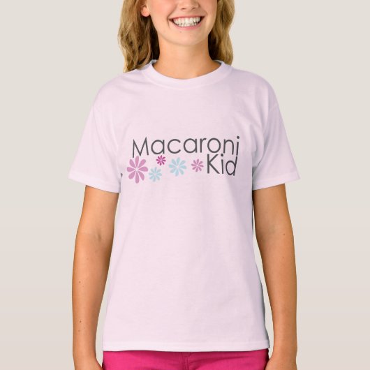 Macaroni Kinder T-shirt (Voorkant)