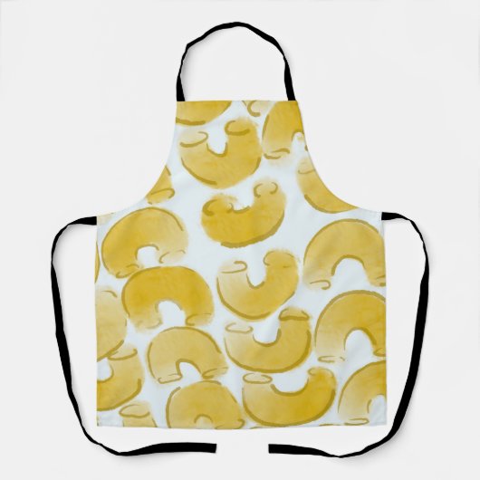 Macaroni Pasta Apron Schort (Voorkant)