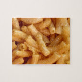 Macaroni's en kaas legpuzzel (Horizontaal)