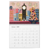 Macaronkalender Kalender (Jan 2027)