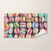 Macaronpatroonpatroon voor de Waterverf van Trendy Handdoek (Handdoek)