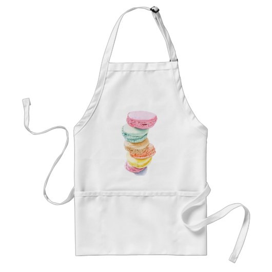 Macarons Apron Standaard Schort (Voorkant)