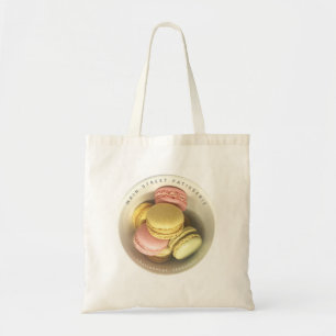 Macarons Bowl Foto Food Business Patisserie Tote Bag
