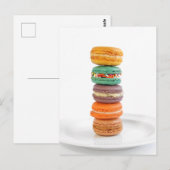 Macarons Briefkaart (Voorkant / Achterkant)