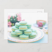 Macarons Briefkaart (Voorkant / Achterkant)