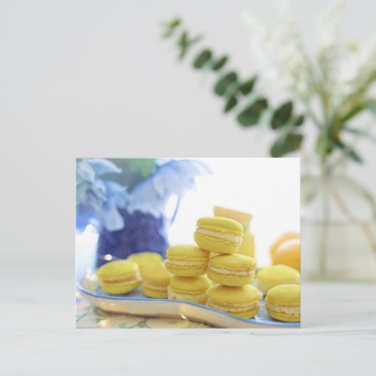Macarons Briefkaart (Staand voorkant)