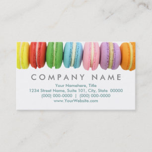 Macarons Cartes de visite