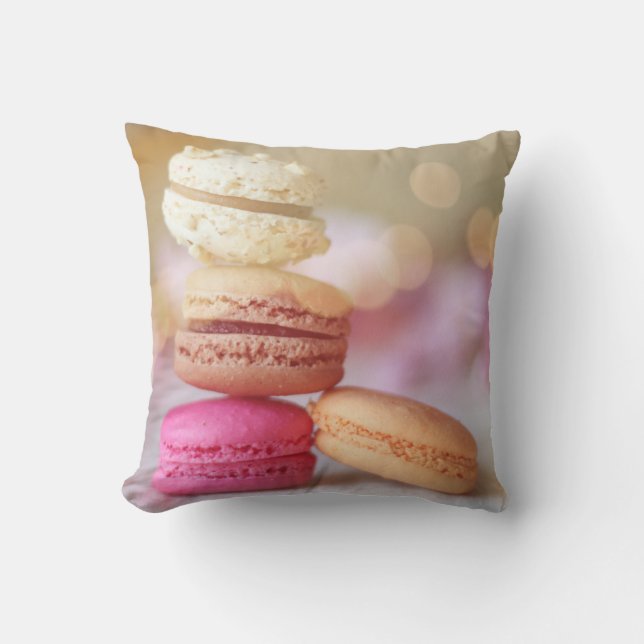 Macarons Cushion Kussen (Voorkant)