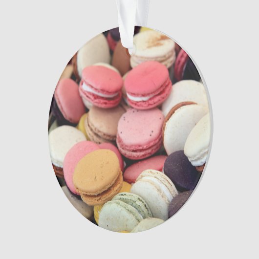 Macarons de différentes couleurs (devant)