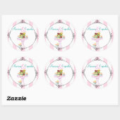 Macarons en cupcakes Stickers of zeehonden (Vel)