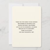 Macarons et fleurs colorés Merci d'aquarelle (Dos)