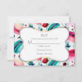 Macarons Et Un Cadre Décoratif RSVP (Devant)
