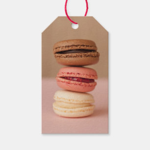 Macarons étiquettes cadeaux personnalisées