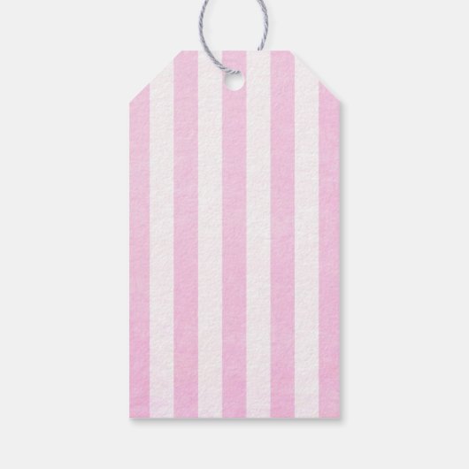 Macarons Franse gebak pastel Waterverf dank u Cadeaulabel (Achterkant)