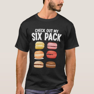 Macarons Franse gebakken Macarron Cookie Boxes Mac T-shirt