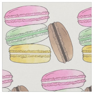 Macarons Franse Voedsel Bakkerij Patisserie Cookie Stof