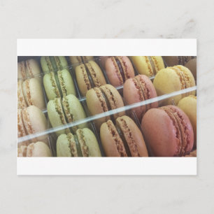 Macarons galore briefkaart