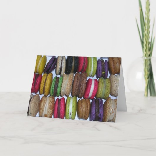 Macarons Kaart (Voorkant)