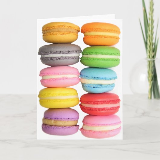 Macarons Kaart (Voorkant)