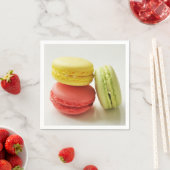 Macarons / Macarons serviettes en papier (En situation)