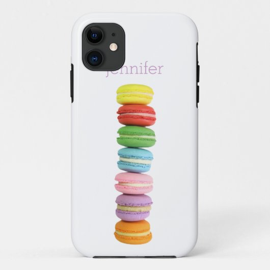 Macarons Personnalisé iPhone 5/5S Coque (Dos)