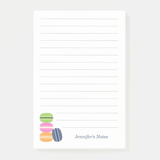 Macarons Post-it® Notes (Voorkant)