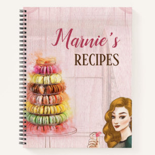 Macarons Receptenboek Notitieboek
