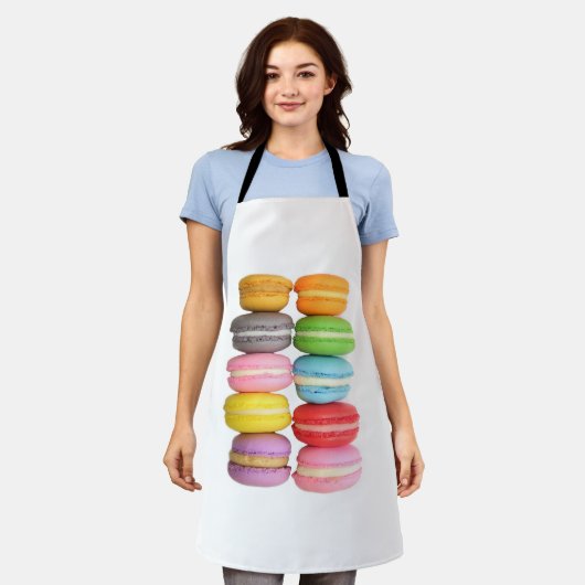 Macarons Schort (Gedragen)