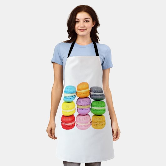 Macarons Schort (Gedragen)