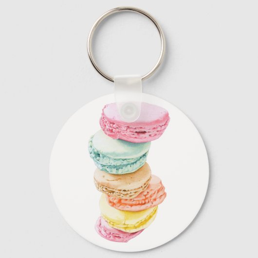 Macarons Sleutelhanger (Voorkant)