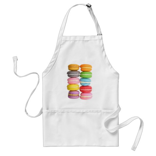 Macarons Standaard Schort (Voorkant)