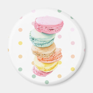Macarons stippen Magnet Magneet