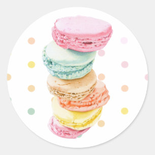 Macarons stippen Sticker