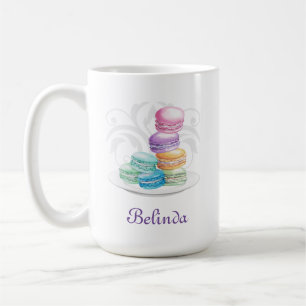 Macarons tasse personnalisée