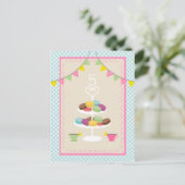 Macarons + Tea Party Invitation (Debout devant)