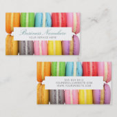 Macarons Visitekaartje (Voorkant / Achterkant)
