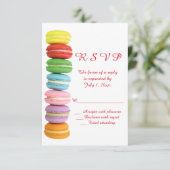 Macarons Wedding RSVP (Debout devant)