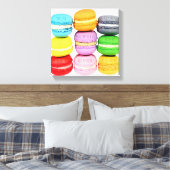 Macarons Wrapped Canvas Afdruk (Insitu (Slaapkamer))