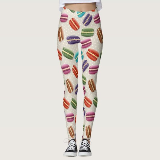 Macaroon gestileerd leggings (Voorkant)