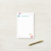 Macaroon Pastry Post it Notes (Op bureau)