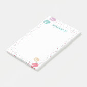 Macaroon Pastry Post it Notes (Schuin)