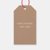 Macaroons aangepaste geschenk labels cadeaulabel (Achterkant)