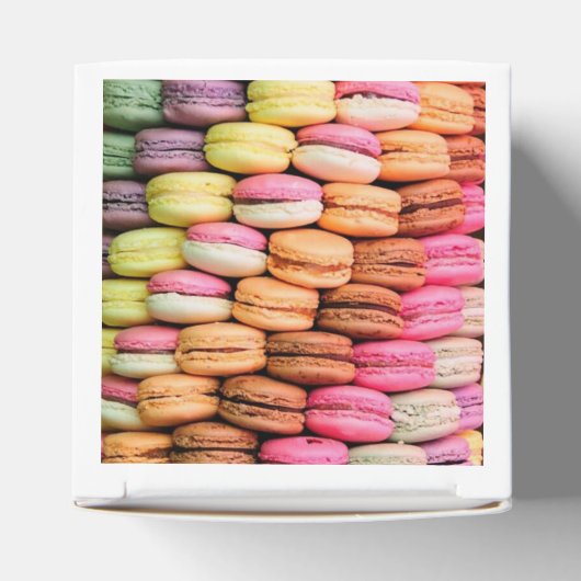 Macaroons Bedankdoosjes (Bovenkant)