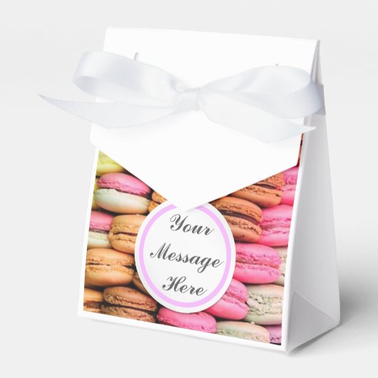 Macaroons Bedankdoosjes (Voorkant Zijde)