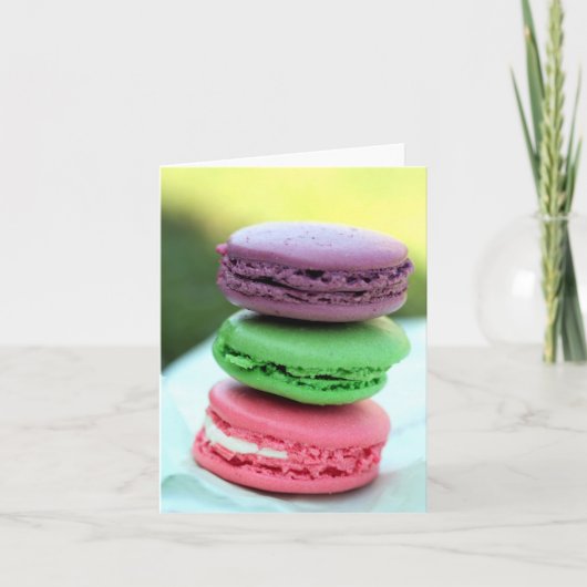 Macaroons Kaart (Voorkant)
