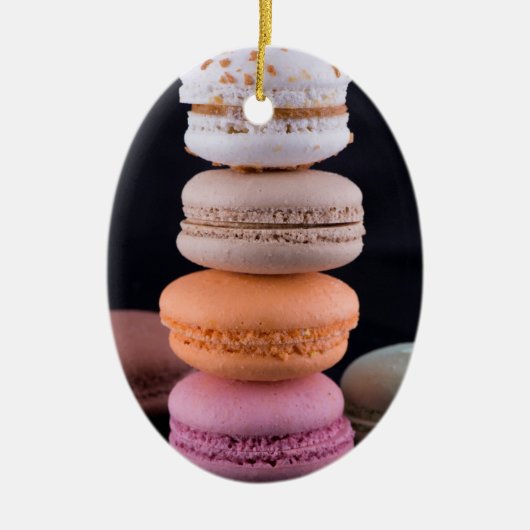 Macaroons Keramisch Ornament (Voorkant)