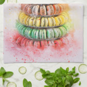 Macaroons Theedoek (Gevouwen)