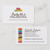 Macaroons Visitekaartje (Voorkant / Achterkant)