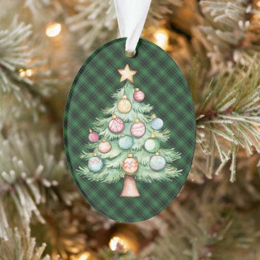 MacArthur Ancien Tartan de Noël Écossais (Arbre)